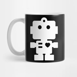 White Robot Mug